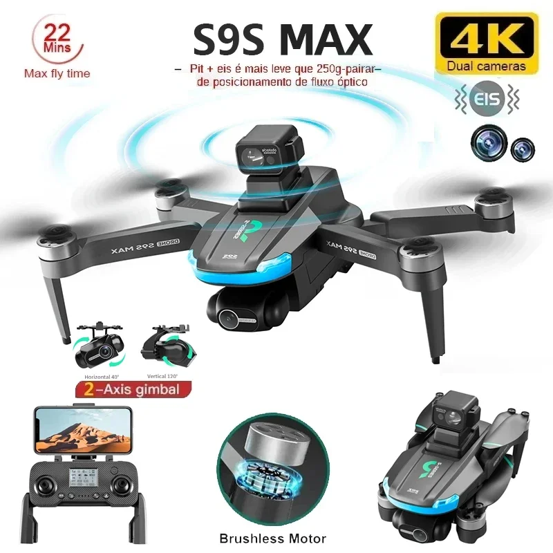 Drone E88Pro Rc 4K - NEW S9S MAX MINI Drone 4K