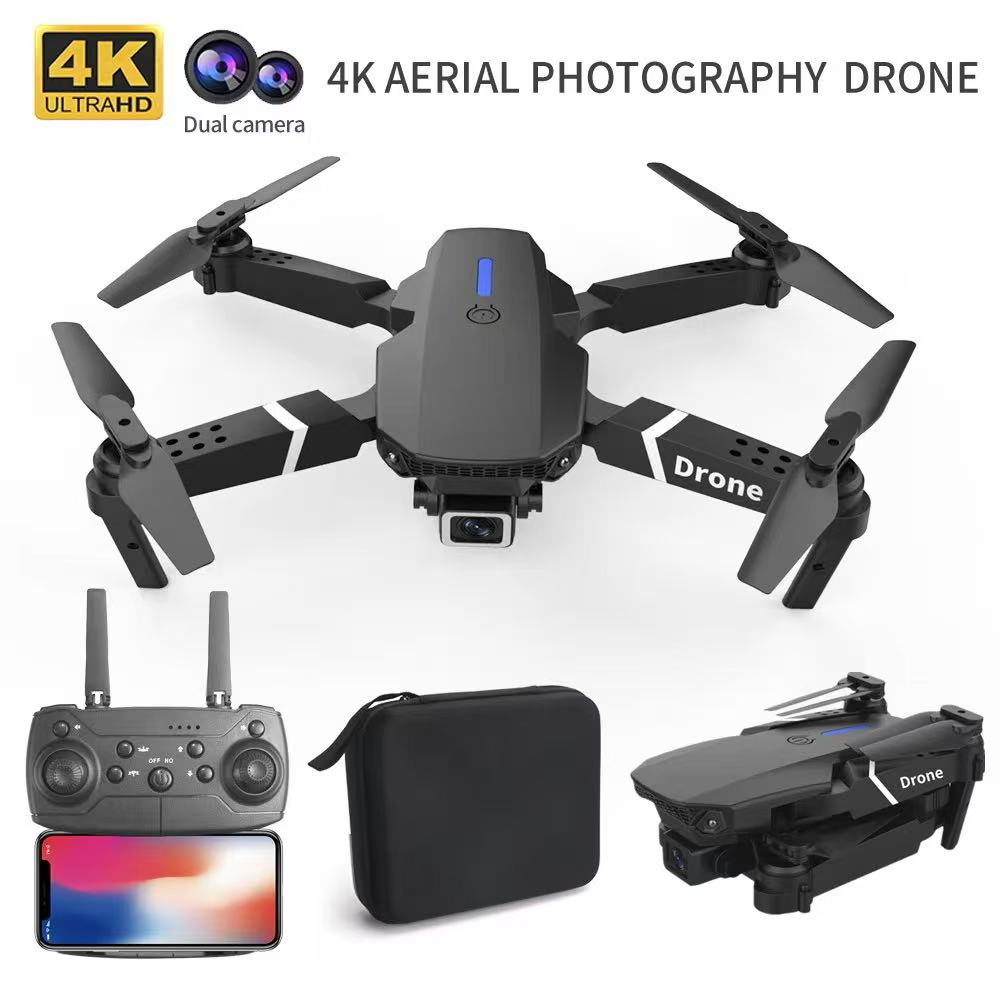 Drone E88Pro Rc 4K - Professional Drone E88 4k wide-angle HD