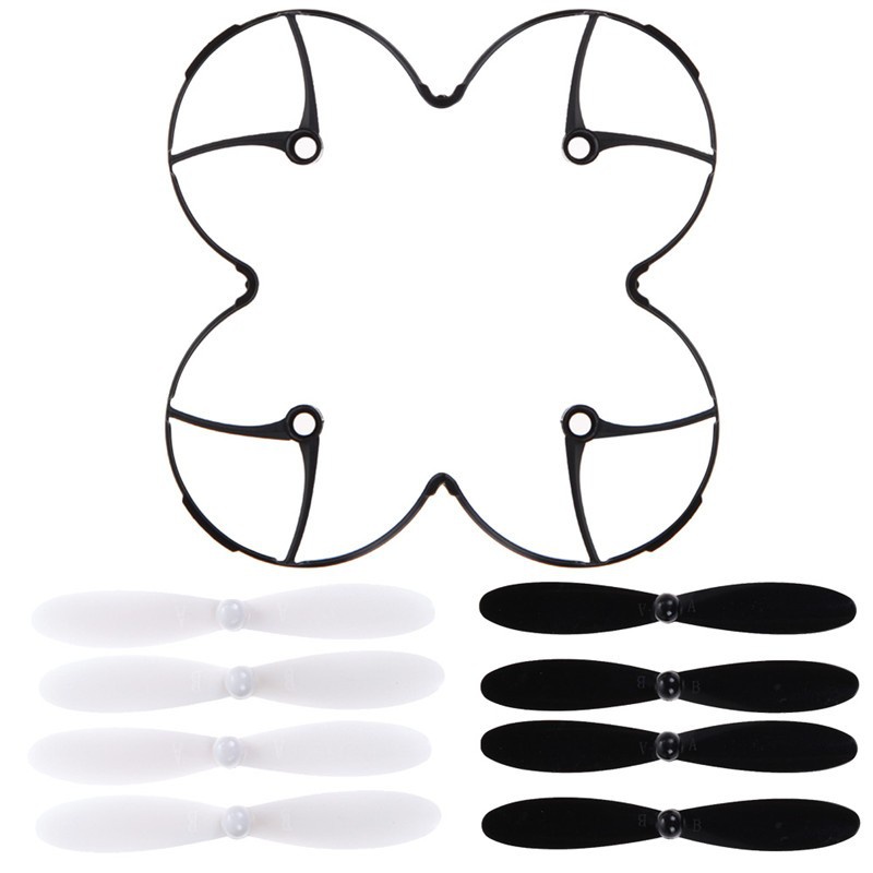 Drone Rc Controller Cover - Hubsan X4/X6 Propeller Guard Ring+8 Pcs