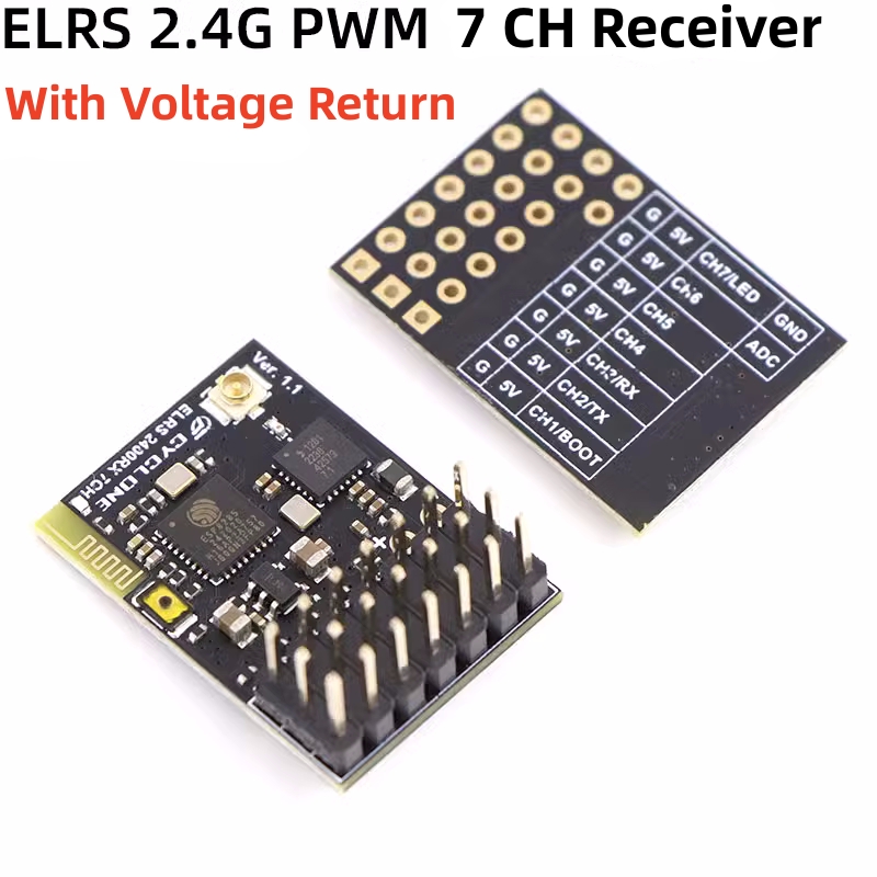 Drone Rc Quadcopter Controller - ELRS 2.4G PWM 7CH 6CH CRSF