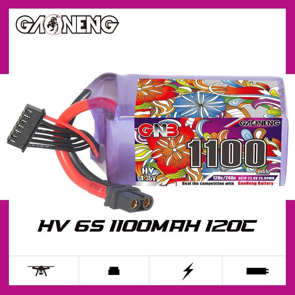 2Pcs GNB 6S Lipo Battery 22.8V - Drone Rc Quadcopter Controller review and price
