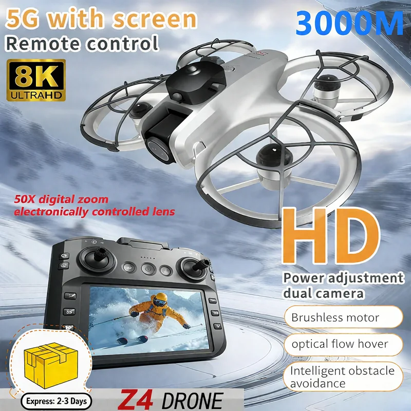 New MINI Z4 Drone 4K Professio - Drone Rc Car review and price