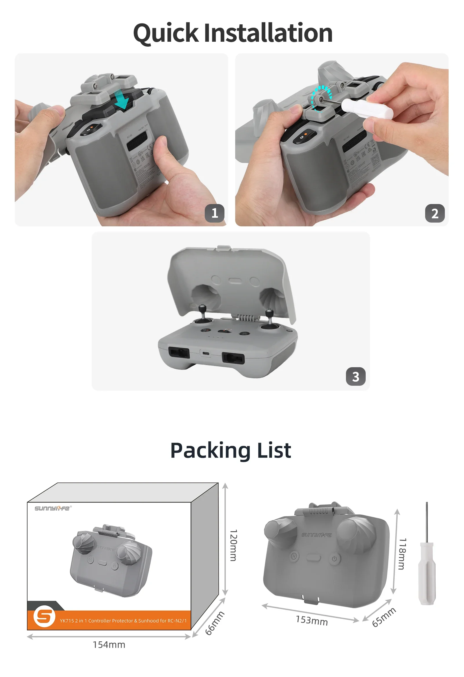 2 in 1 Controller Protector Su - Drone Rc Controller Cover review and price