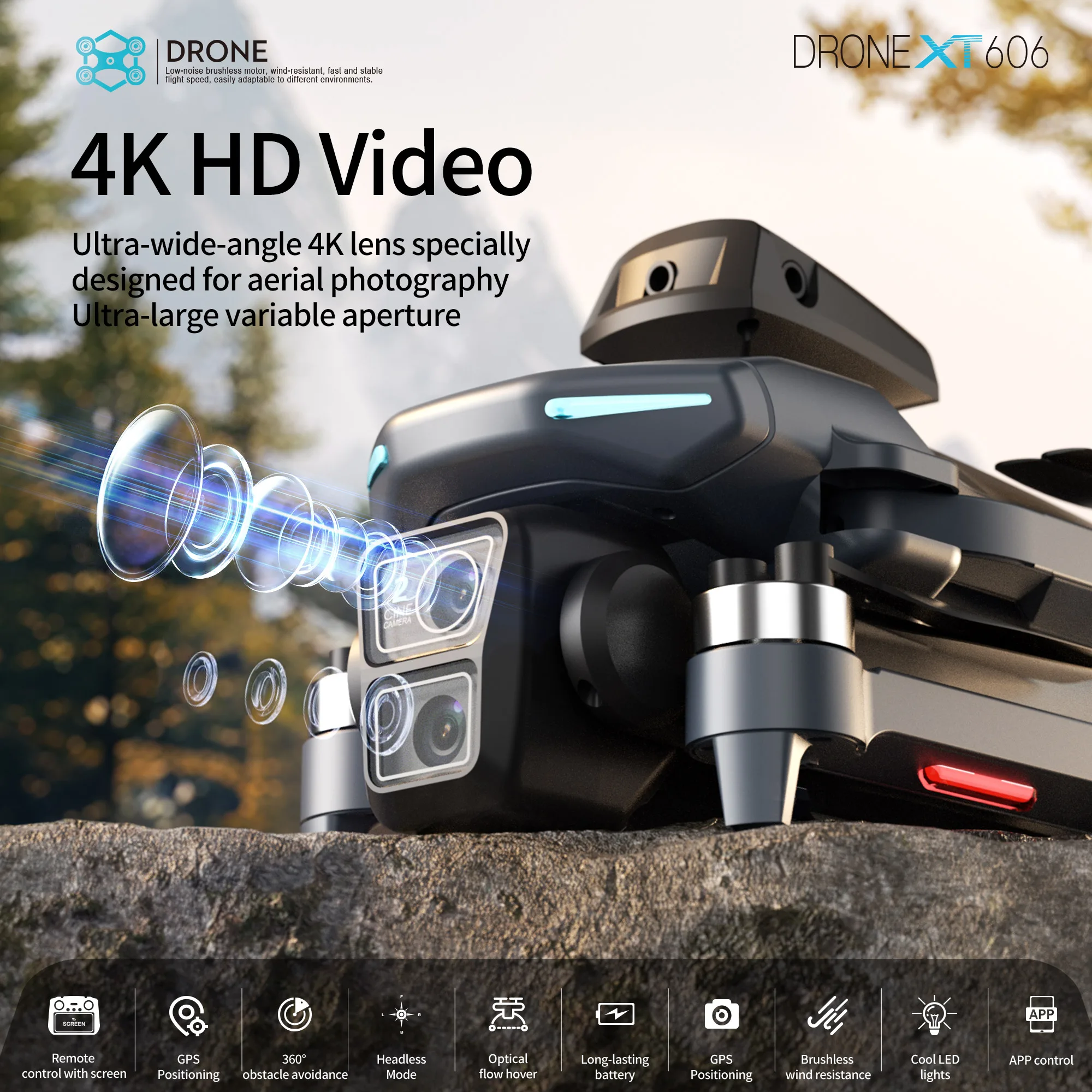 Original XT606 Drone Professio - Drone Gps Rc Tt36 review and price