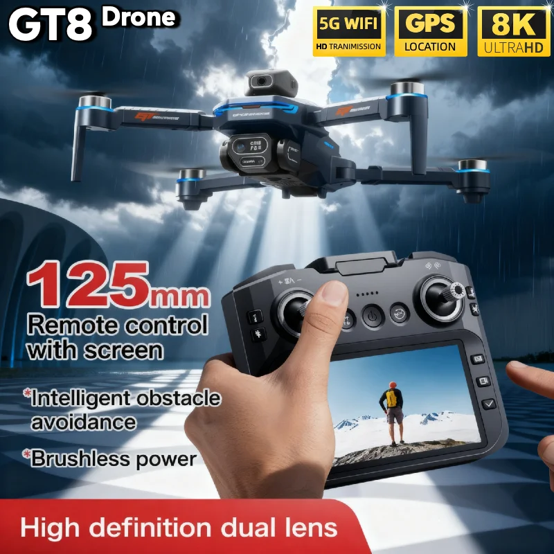 HOT For LSRC GT8 Drone 4K Prof - Drone Gps Rc Tt36 review and price