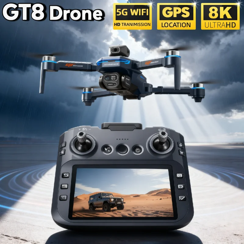 HOT For LSRC GT8 Drone 4K Prof - Drone Gps Rc Tt36 review and price