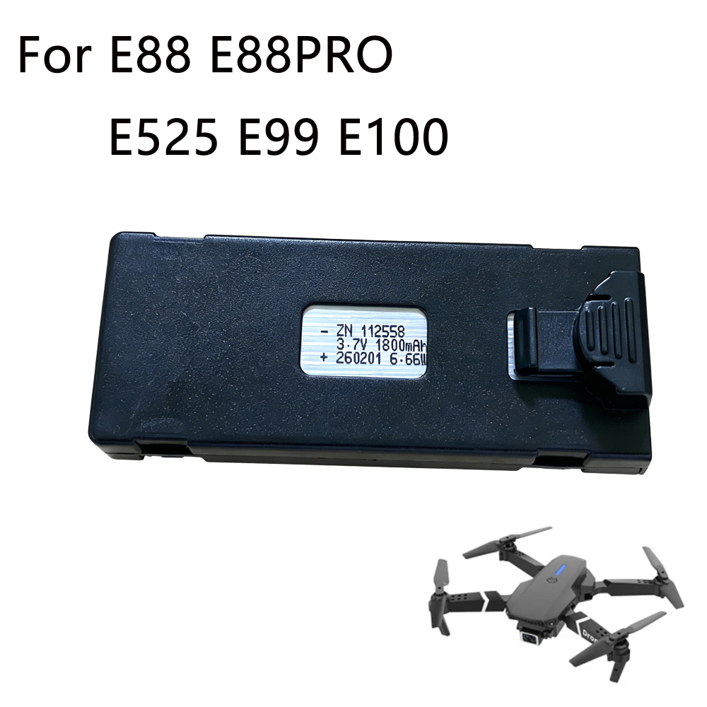 E88 Drone Battery 3.7V 1800mAh - Drone Rc E99 K3 review and price