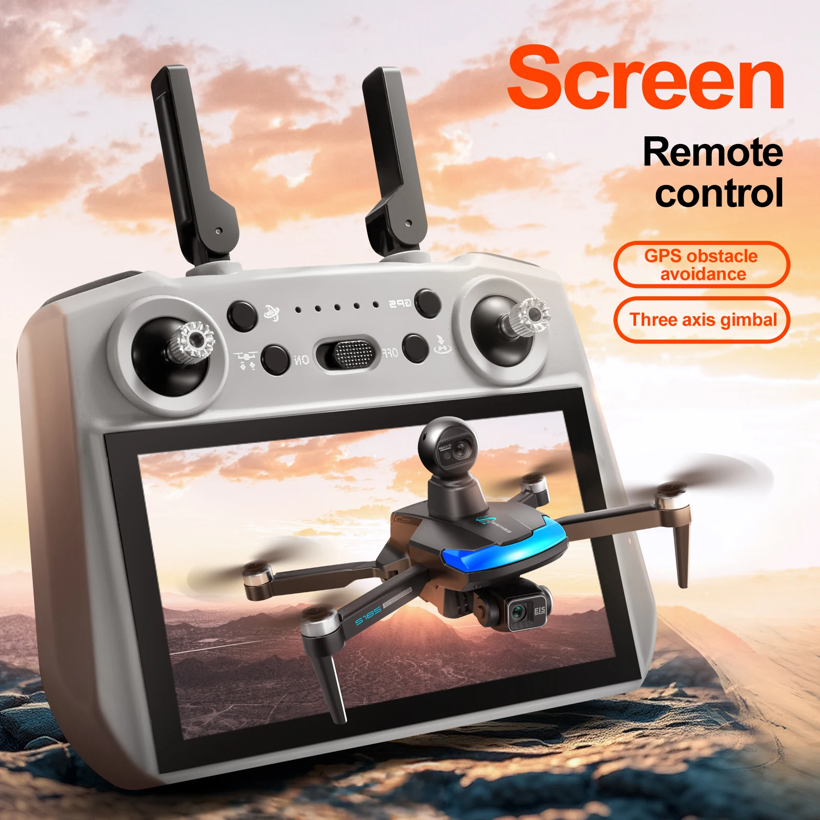 S185 Professional Drone 2.7K H - Drone Rc Harness review and price