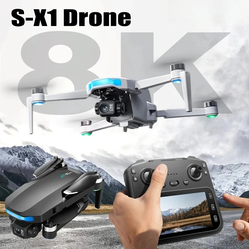 Original S-X1 Drone 8K HD Prof - Drone E88Pro Rc 4K review and price