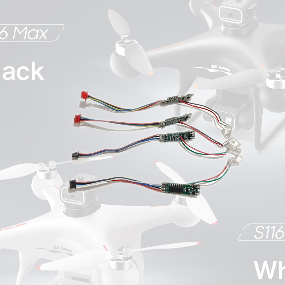 ESC Board With Light Bar Full  - Drone Rc S116 review and price