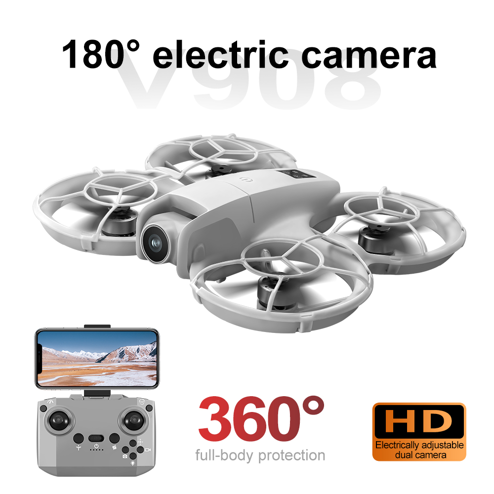 Original V908 Quadcopter Brush - Drone E88Pro Rc 4K review and price
