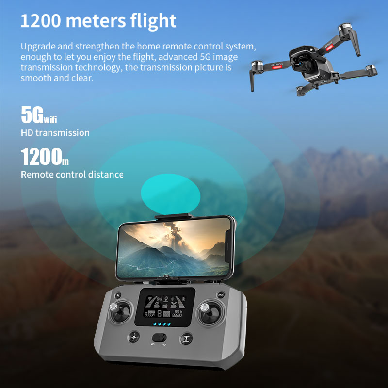 L106 Pro 3 Drone 5G WIFI FPV F - Drone Rc App review and price