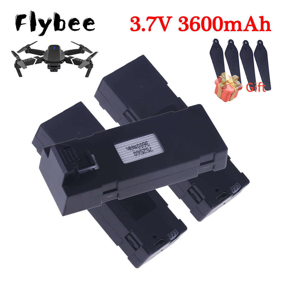 3.7V 3600mAh Upgrade E88 Batte - Drone Rc E99 K3 review and price