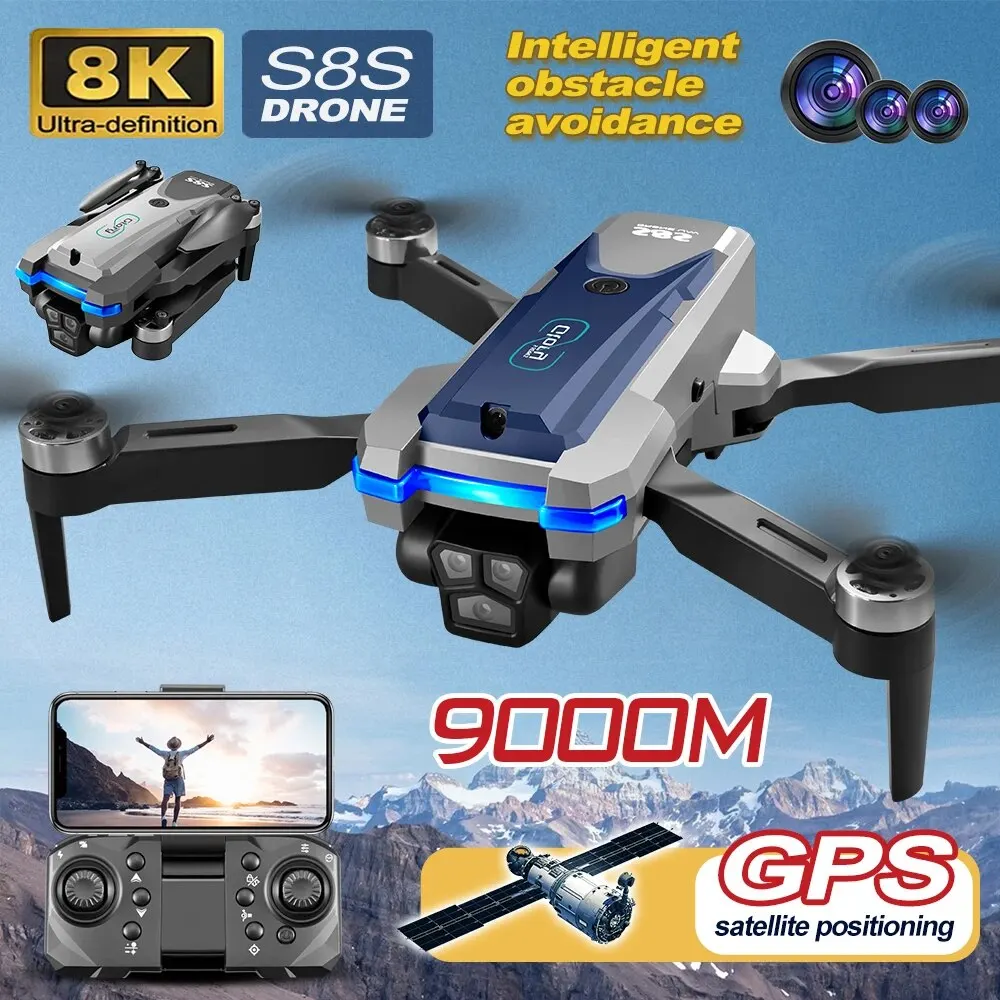 S8S GPS Drone 5G Wifi 8K HD Du - Drone Rc App review and price