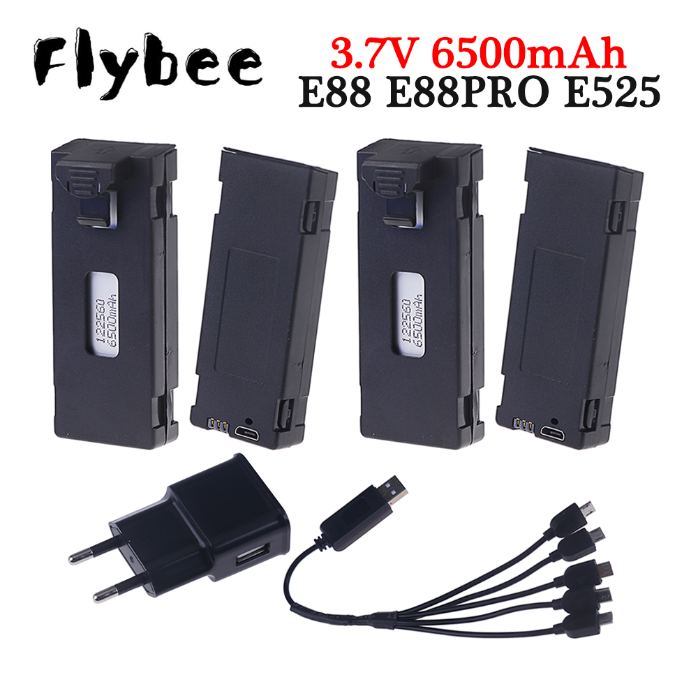 Rechargeable 3.7V 6500mAh Batt - Drone Rc E99 K3 review and price